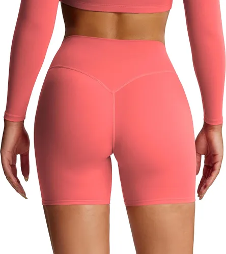 Vista 14 de Aoxjox Pantalones cortos Metamorph Deep V de 6" Azul (Cascade Blue)