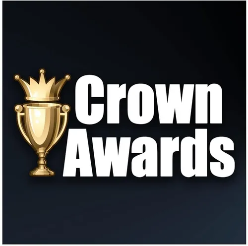 Vista 4 de Crown Awards Trofeos de copa de oro con grabado personalizado, trofeo de logro de copa de remolino dorado personalizado de 6.75 pulgadas en base