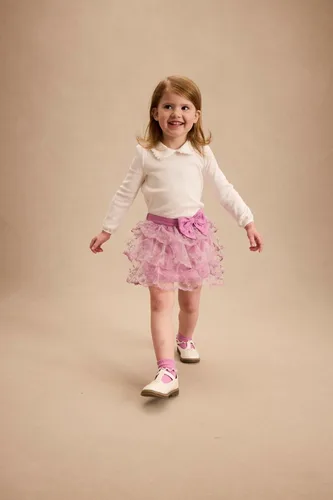 Vista 4 de Gymboree Girls' and Toddler Short Sleeve Basic Layering Collar Shirt