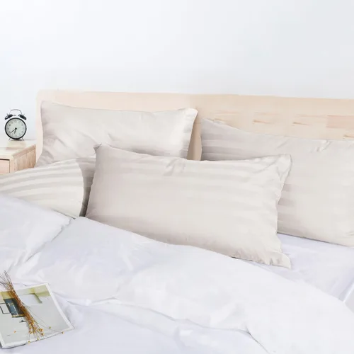 Vista 40 de Juego de 2 fundas de almohada 100% de algodón egipcio, fundas de almohada refrescantes de 400 hilos, fundas de almohada suaves y transpirables