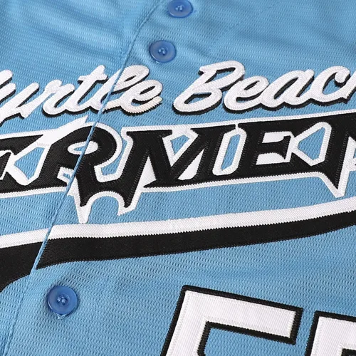 Vista 4 de Hombres 55 Kenny Powers Charros película béisbol Jersey cosido