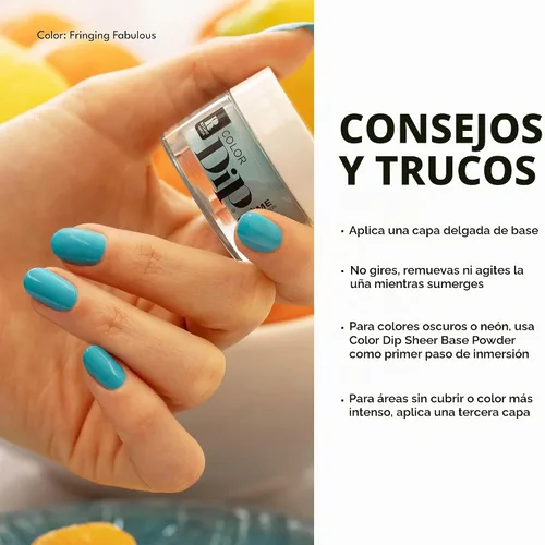Vista 5 de Red Carpet, Color de manicura, Color de Uñas, Polvo para Untar, Kit de Principiante.