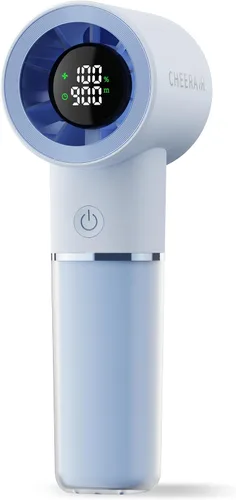 Vista 12 de Handheld Portable Fan, 6-Speed Rechargeable Powerful Mini Fan Crema
