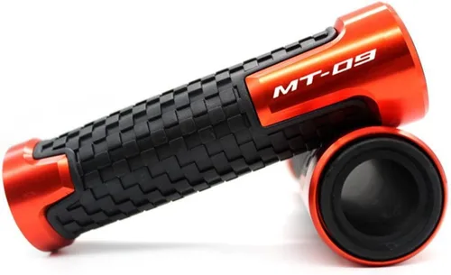 Vista 4 de Manillar de motocicleta para Yamaha MT-09 MT09 MT 09 FZ-09 2014 2015 2016 2017 2018 2019 motocicleta 7/8 pulgadas 0.866 in empuñaduras de manillar