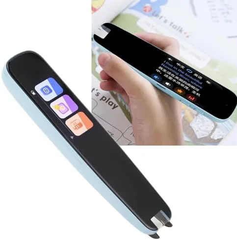 Vista 4 de Escáner inteligente de la pluma del libro Escáner de aprendizaje de idiomas Pluma de diccionario electrónico con pantalla táctil para el aprendizaje