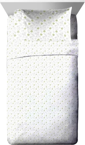 Vista 6 de Jay Franco Disney Lilo and Stitch - Juego de edredón tamaño Twin, ropa de cama de 5 piezas, incluye juego de sábanas y fundas de almohada, ropa