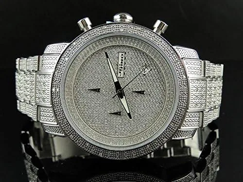 Vista 6 de Nuevo Reloj para hombre Jojino 105 Diamond Band MJ-1000 1.05 CT, Cronógrafo