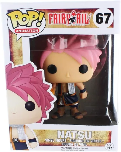 Vista 2 de Figura de acción Fairy Tail Natsu Funko POP Anime