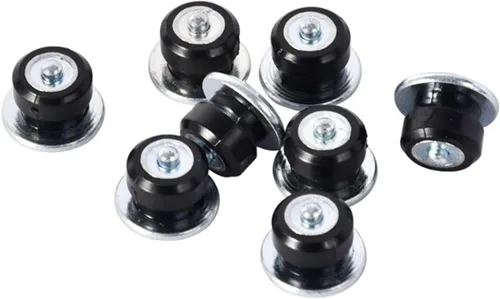 Vista 9 de 100PCS 12mm Plastic Sleeve Studs Wheel Tyres Snow Chains Studs For Shoes Alloy Snow Wheel Tyres Studs Screw for ATV UTV Forklift Off Road Vehicle