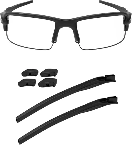 Vista 2 de Earsocks Nose Piece Replacement for Oakley Flak 2.0 XL Negro