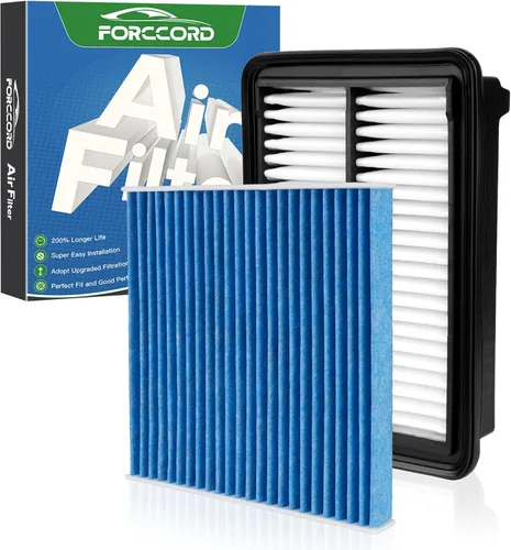 Vista 55 de Filtro de aire de motor y cabina apto para Mazda 3 2019-2026, CX-30 2019-2026, CX-50 2023-2026 (CX50 no para híbrido). Filtro de cabina de carbón