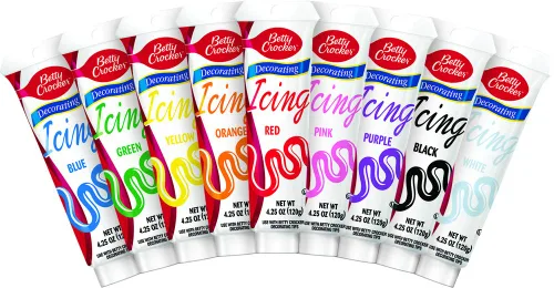 Vista 3 de Betty Crocker Pétalo de glaseado decorativo rosa, 4.2500 onzas (paquete de 6)