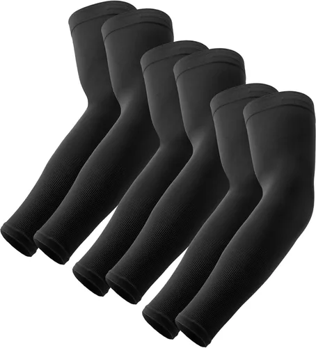 Vista 11 de OutdoorEssentials Mangas de brazo con protección solar UV, manga de compresión para brazos, mangas de brazo UV para hombres, mujeres, mangas