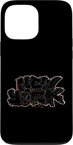 Vista 23 de Funda para iPhone 16 Graffiti New York y trenes