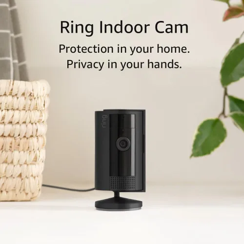 Vista 7 de Cámara para interiores Ring (seminueva): seguridad para tu casa/negocio con video HD de 1080p (blanco)