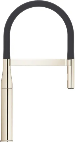 Vista 2 de Grohe 30295BE0 Essence - Grifo de cocina profesional de un solo mango, níquel pulido