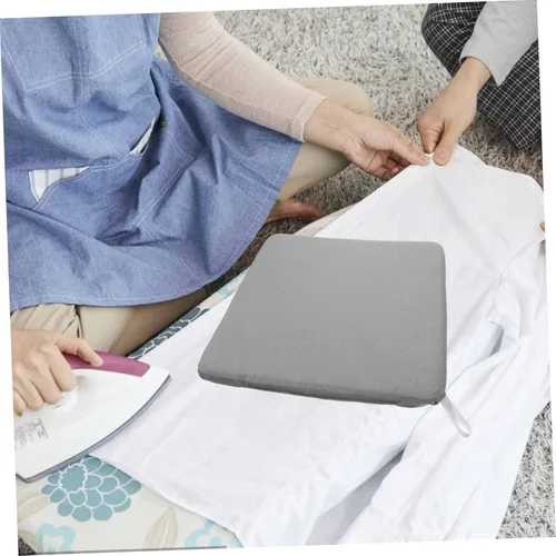 Vista 9 de Tabla de planchar de tela de malla protectora para planchar, aislada, resistente al calor, tamaño grande, lavable y plegable