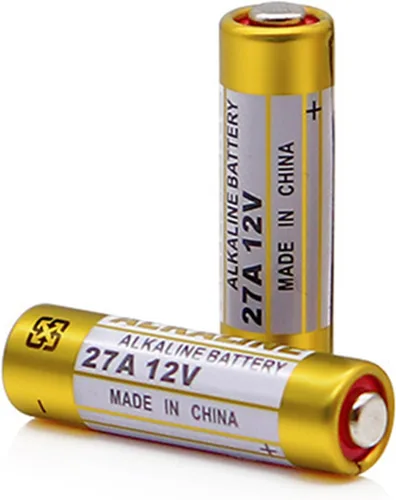 Vista 6 de 5 baterías alcalinas de 27 A 12 V compatibles con múltiples modelos como A27 y LR27A UM27A 27AE K27A 8LR732 Potencia estable
