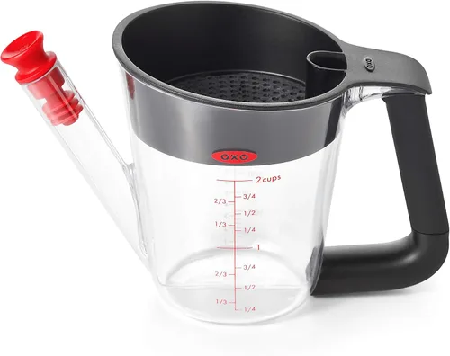 Vista 10 de OXO Good Grips - Separador de grasa de 4 tazas, plástico, talla única (paquete de 12)