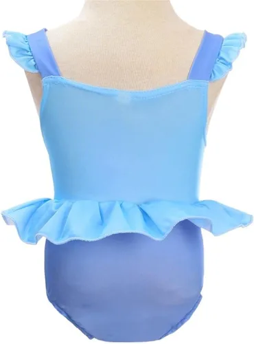 Vista 2 de Dressy Daisy Traje de baño de princesa de una pieza con falda para niñas