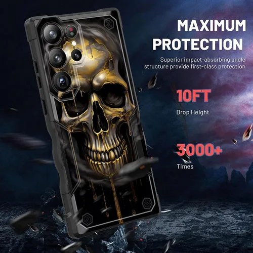 Vista 855 de Funda para Galaxy A14 5G, [Doble Capa][Protección contra Caídas de Grado Militar de 10 Pies] [Antideslizante] Funda Resistente a Prueba de Golpes