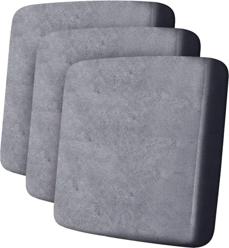 Vista 31 de ANARACHON Fundas de cojín de sofá con aspecto de cuero, juego de fundas de asiento de sofá, protector de muebles para sillón seccional, sofá biplaza