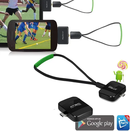 Vista 4 de MyGica Mirco - Tarjeta sintonizadora de TV USB, para ver TV digital ATSC en cualquier lugar, receptor de TV HD Freeview, adaptador inalámbrico