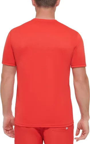 Vista 3 de Calvin Klein Manga corta ligera de secado rápido para hombre, protección UPF 40+
