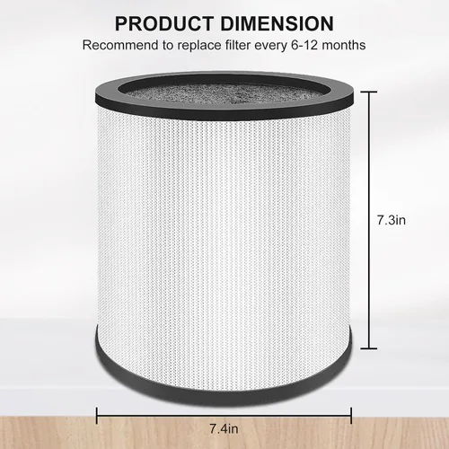 Vista 6 de CERO Filtro de repuesto TP01 mejorado compatible con los modelos Dyson Tower Purifier Pure Cool Link TP01, TP02, TP03, AM11, BP01, comparado