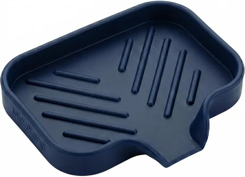 Vista 43 de MicoYang Jaboneras de Baño de Silicona con Boquilla de Drenaje - Organizador de Fregadero de Baño y Cocina, Soporte para Esponja, Bandeja de Jabón