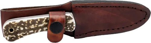 Vista 3 de Uncle Henry 301UH Next Gen - Cuchillo de hoja fija SS de alto carbono de 6.5 pulgadas con hoja de 3.25 pulgadas y mango de estaglón