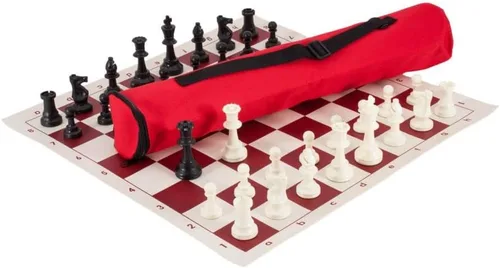 Vista 2 de Juego de ajedrez U.S. Chess Quiver - Combinación con piezas de triple