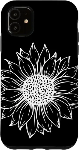 Vista 8 de iPhone 16 Cute and Beautiful White Flower of Sunflower Case