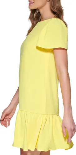 Vista 3 de DKNY Trapecio ajustado y acampanado para mujer