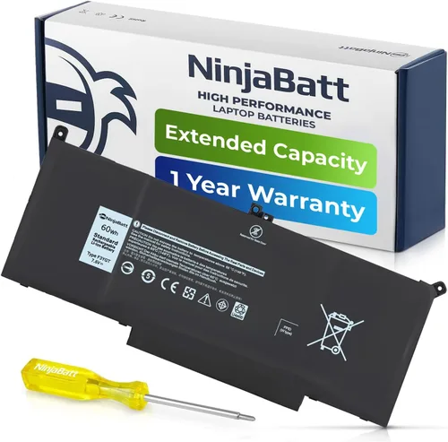 Vista 9 de Batería NinjaBatt para Dell WDX0R P69G Inspiron 15/13 5000/7000 Series 5570 5567 7579 5578 5568 7569 5579 5565 7573 7378 5378 7368 5379 5368 7375