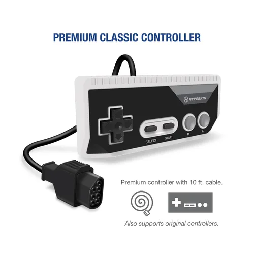Vista 4 de Hyperkin RetroN 1 HD Gaming Console for NES (White) - Nintendo WiiGameCube
