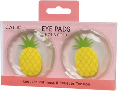 Vista 3 de CALA Almohadillas de gel reutilizables para ojos, aguacate, máscara de compresión para debajo de los ojos fríos y calientes Soothes puffiness
