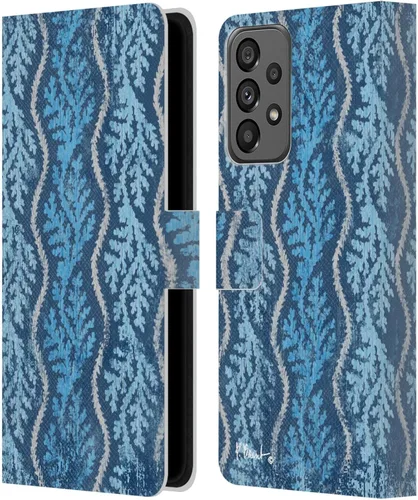 Vista 17 de Head Case Designs Officially Licensed Paul Brent Agate Mermaid Coastal Leather Wallet Case Compatible with Samsung Galaxy A73 5G (2022)