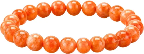 Vista 613 de Amazing Gemstone Pulsera de cristal para mujeres y hombres, pulsera de cristal curativo de protección, pulsera elástica con cuentas de piedras