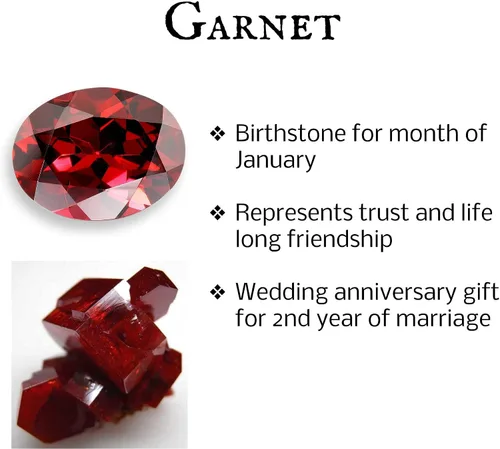 Vista 2 de Plata de ley Nudo celta y auténtico rojo Garnet gancho arete