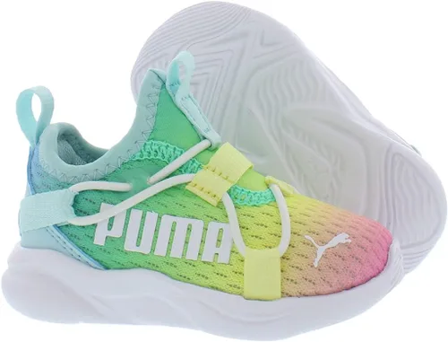 Vista 2 de PUMA Tenis unisex Softride Rift Color Pop Slip on para niños