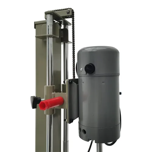 Vista 7 de TECHTONGDA Máquina mezcladora de dispersión de alta velocidad, homogeneizador dispersor mezclador de laboratorio, mezclador agitador eléctrico