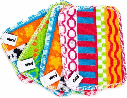 Vista 12 de Skoy Scrub, 1 pieza reutilizable, estropajo para platos sin rayones para limpieza de cocina y hogar, amigable con el planeta, apto para Surtido