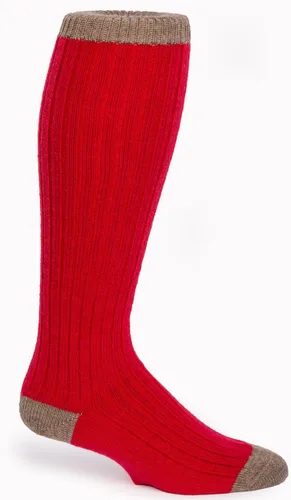 Vista 3 de WARRIOR ALPACA SOCKS - Calcetines largos de lana John Alpaca con bloque de color unisex