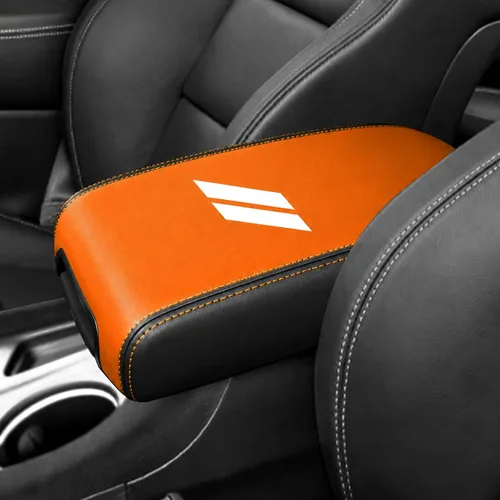 Vista 8 de YOSRTER Accesorios para Dodge Durango 2011-2018 2019 2020 Funda para reposabrazos de consola central, caja interior, decoración de reposabrazos
