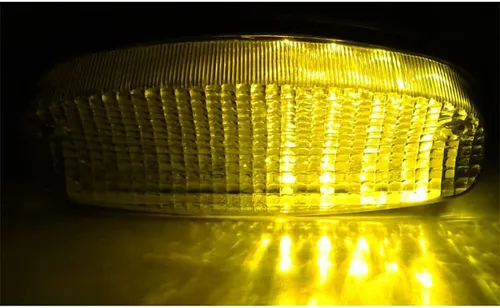 Vista 9 de Luz trasera marcada con marca DOT, luces intermitentes de freno, luz LED integrada para Honda Shadow VLX 600 / Spirit 1100 1999 2000 2001 2002 2003
