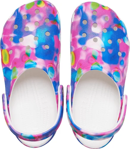 Vista 5 de Crocs Women's Classic Solar Rainbow Clogs
