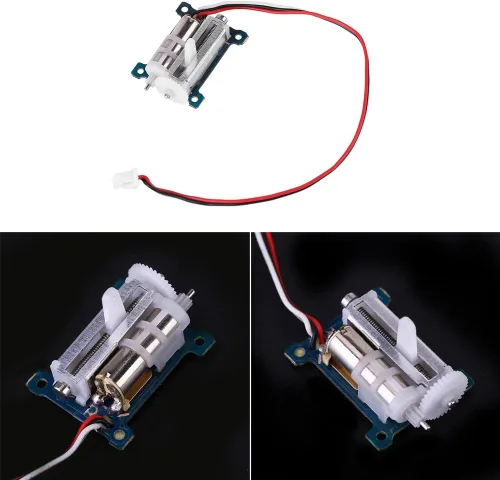 Vista 5 de Fydun - Servo, actuador lineal de carga servo analógico micro digital de 0.05 oz para aviones de vuelo ultra micro 3D