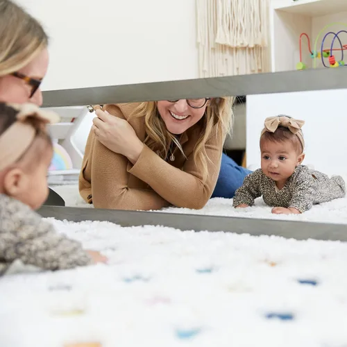 Vista 9 de ECR4Kids Espejo bidireccional de doble cara, muebles para niños, lavado gris
