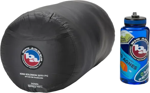 Vista 6 de Big Agnes King Solomon (650 RDS DownTek) Saco de dormir doble ancho de 40 pulgadas